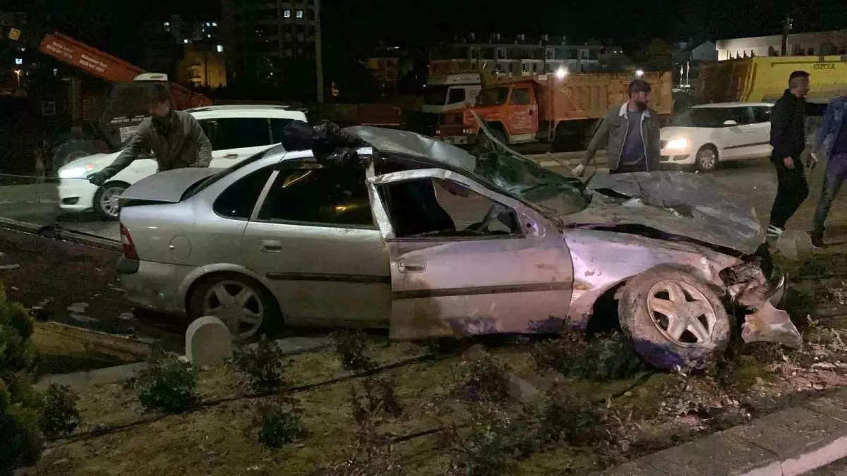 Karaman'da Trafik Kazası: 2 Yaralı