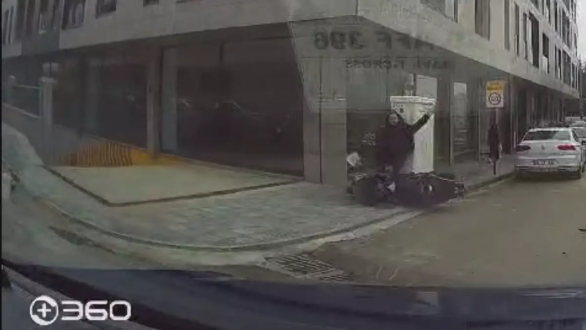 Merzifon'da Motosiklet Kazası: Sürücü Yaralandı