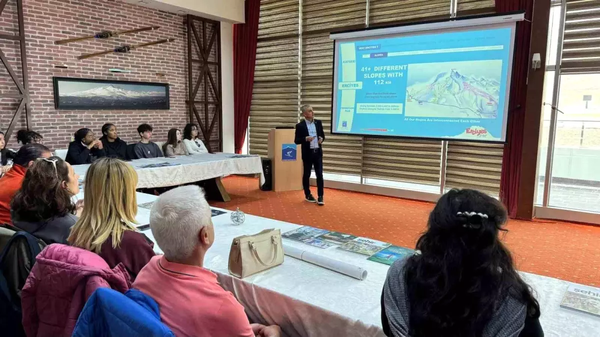 Erasmus Projesi Kapsamında Kayseri Erciyes Kayak Merkezi'nde İlk Kar Deneyimi