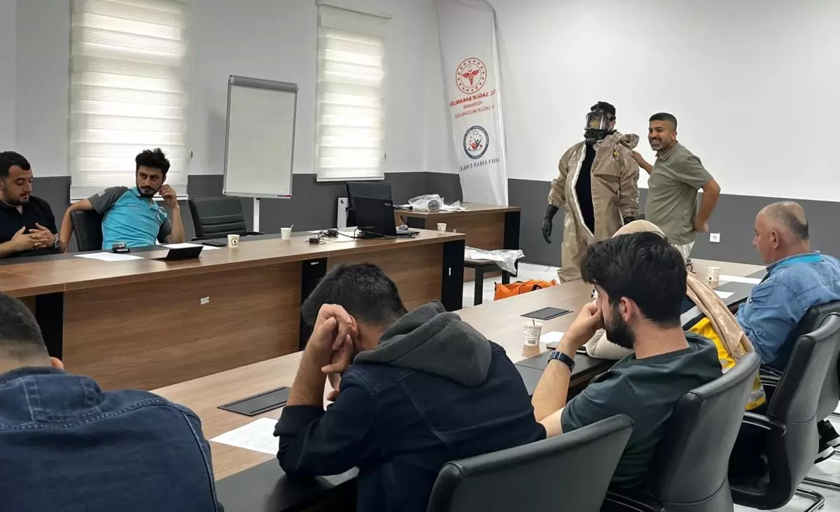Adıyaman'da KBRN Eğitimi Verildi