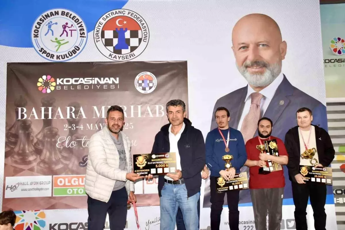 Kocasinan'da Bahara Merhaba Elo Turnuvası Düzenlendi