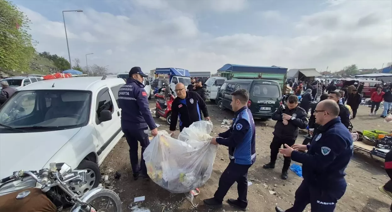 Kayseri'de Bitpazarında Gıda Denetimi
