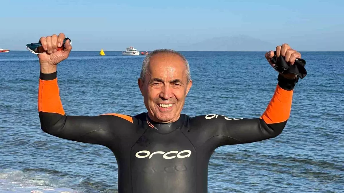 Ali Bıdı, Gelibolu'da Triatlon Şampiyonu