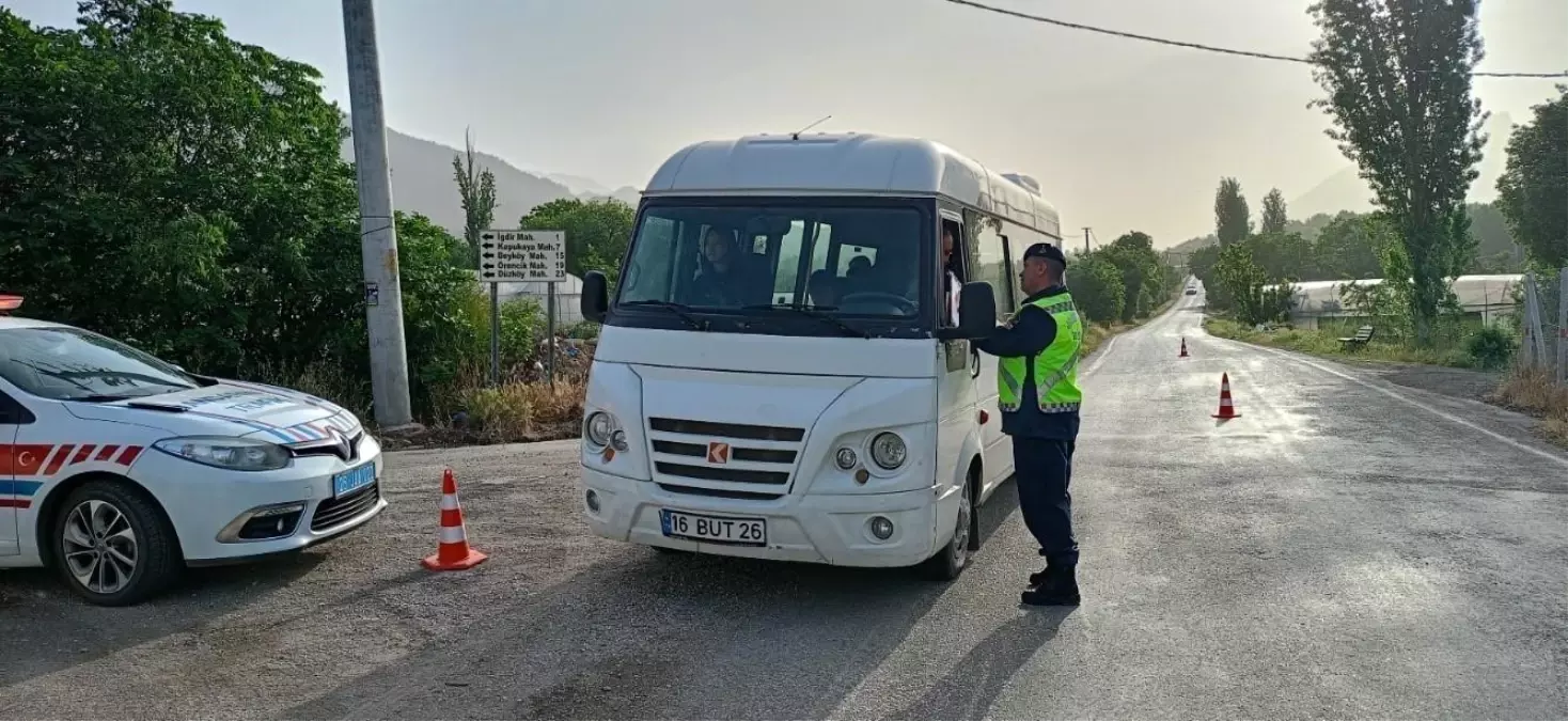Uşak'ta Okul Çevresine Denetim