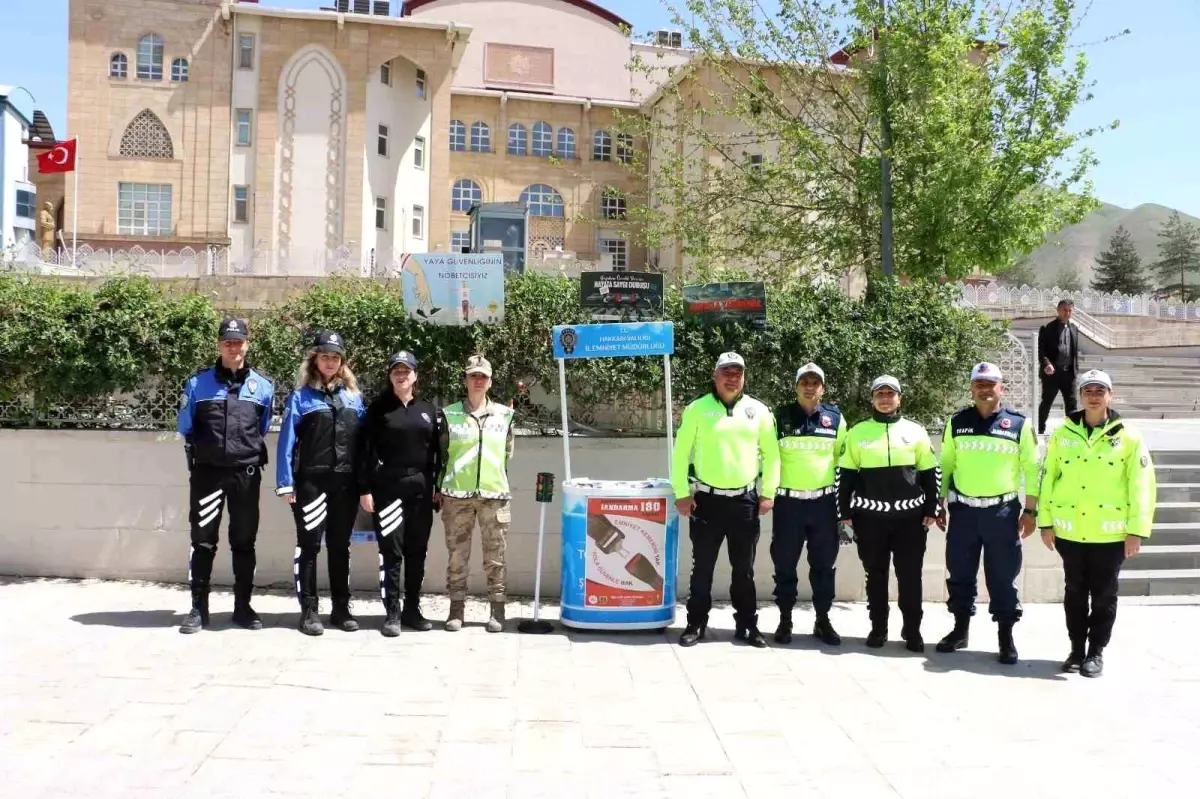 Hakkari'de Trafik Haftası Etkinlikleri Başladı