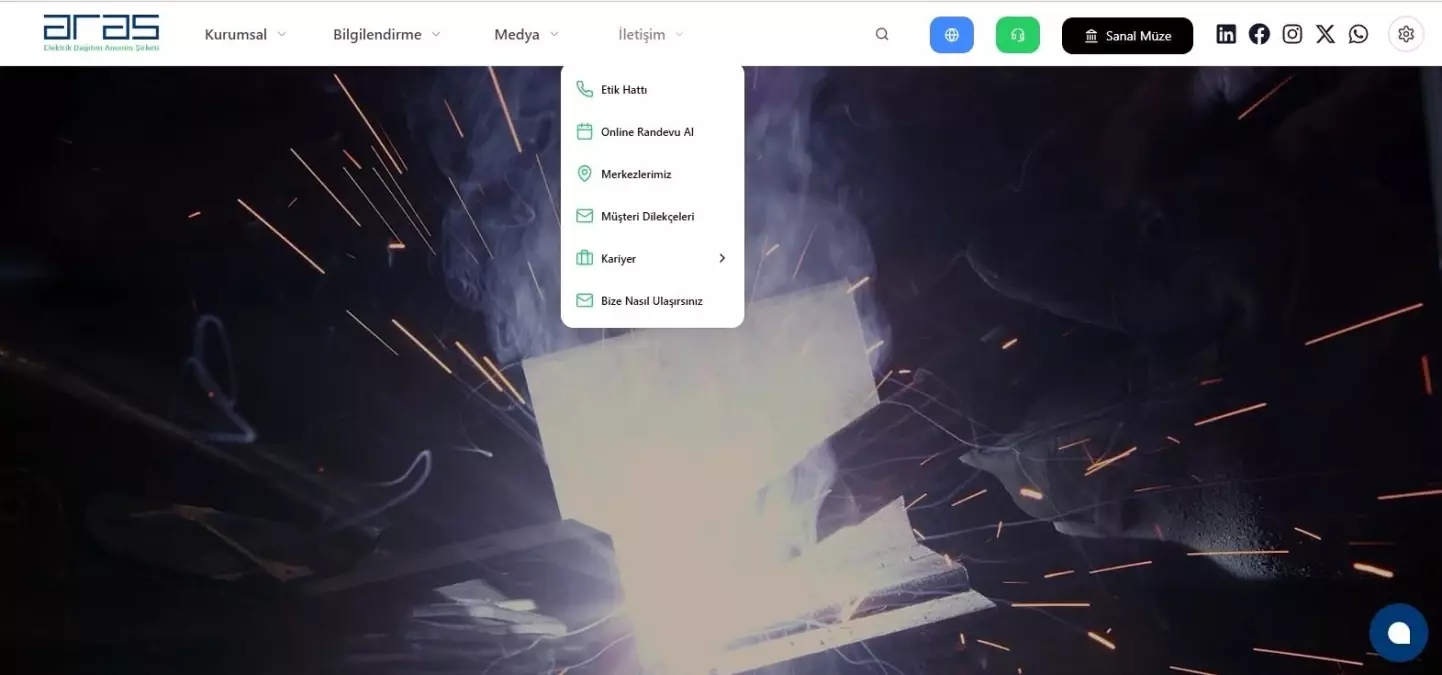Aras EDAŞ Yeni Web Sitesini Tanıttı