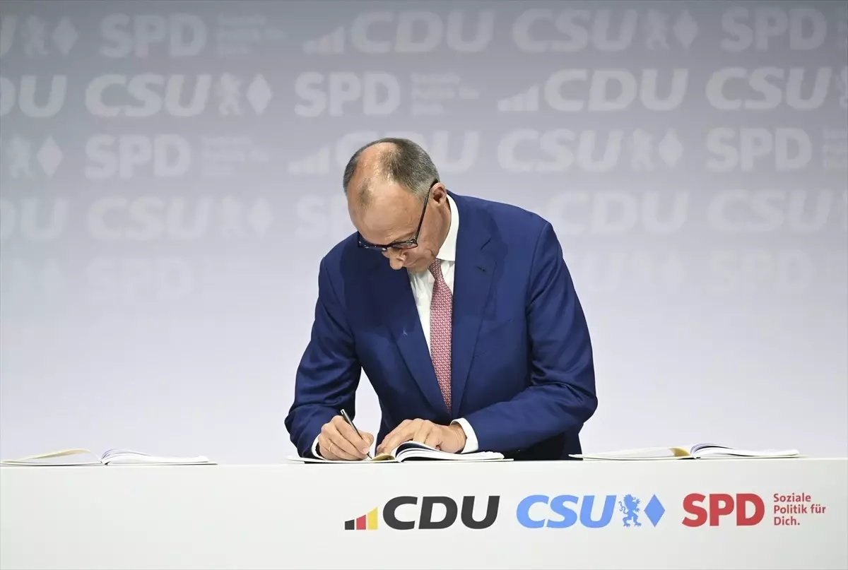 Almanya'da Yeni Koalisyon Hükümeti Kuruldu