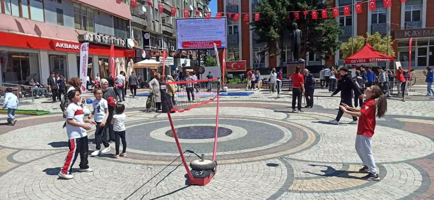 Devrek'te 'Spor Her Yerde' Etkinliği Büyük İlgi Gördü