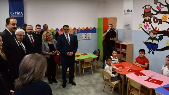 TİKA'dan Kuzey Makedonya'da Eğitim Desteği