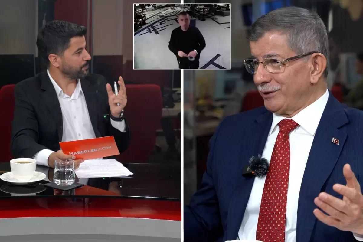 Davutoğlu'na canlı yayında açıkça sorduk: Görüşmelerinizde hiç kamera bantladınız mı?