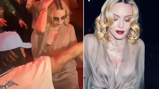 Madonna sevgilisinin doğum gününde çılgınca eğlendi