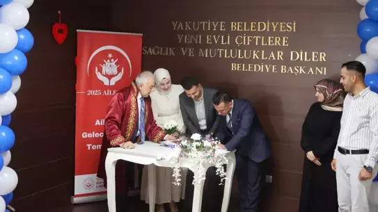 Erzurum’da 60 Çift 05.05.2025 Tarihinde Nikahlandı