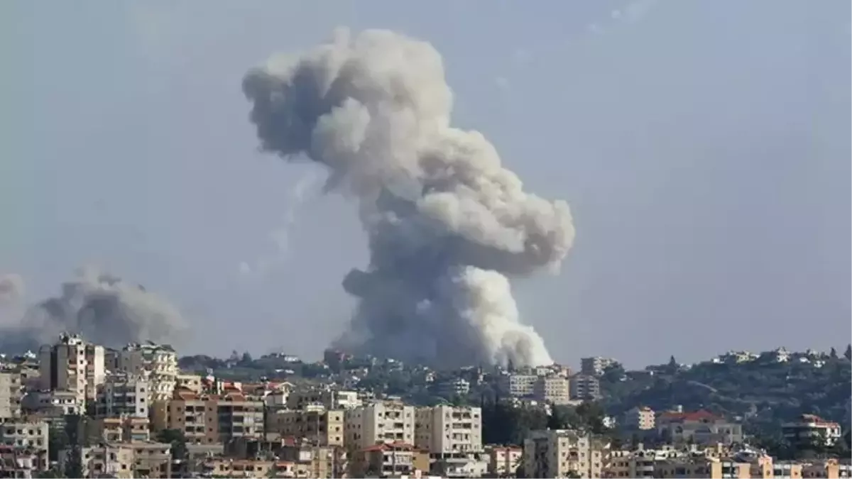 İsrail'den Lübnan'a Hava Saldırısı