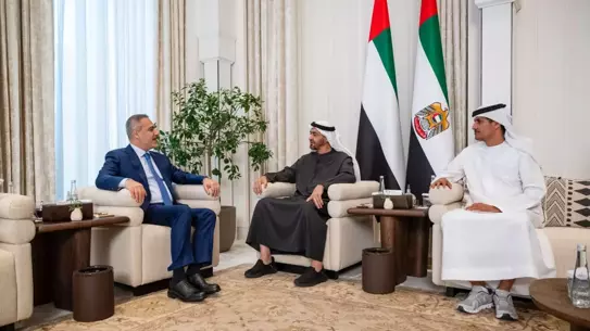 Hakan Fidan BAE Lideri ile Görüştü