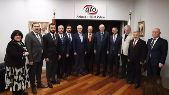 Cumhurbaşkanı Erdoğan, Ankara Ticaret Odasını ziyaret etti