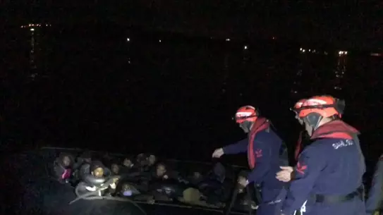 Çeşme Açıklarında 48 Düzensiz Göçmen Yakalandı
