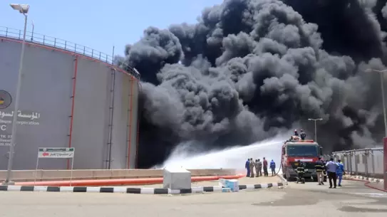 Port Sudan'da İHA Saldırısı: Patlama ve Yangın