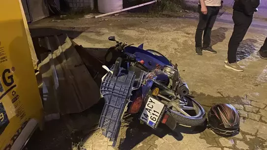Taraklı'da Motosiklet Kazası