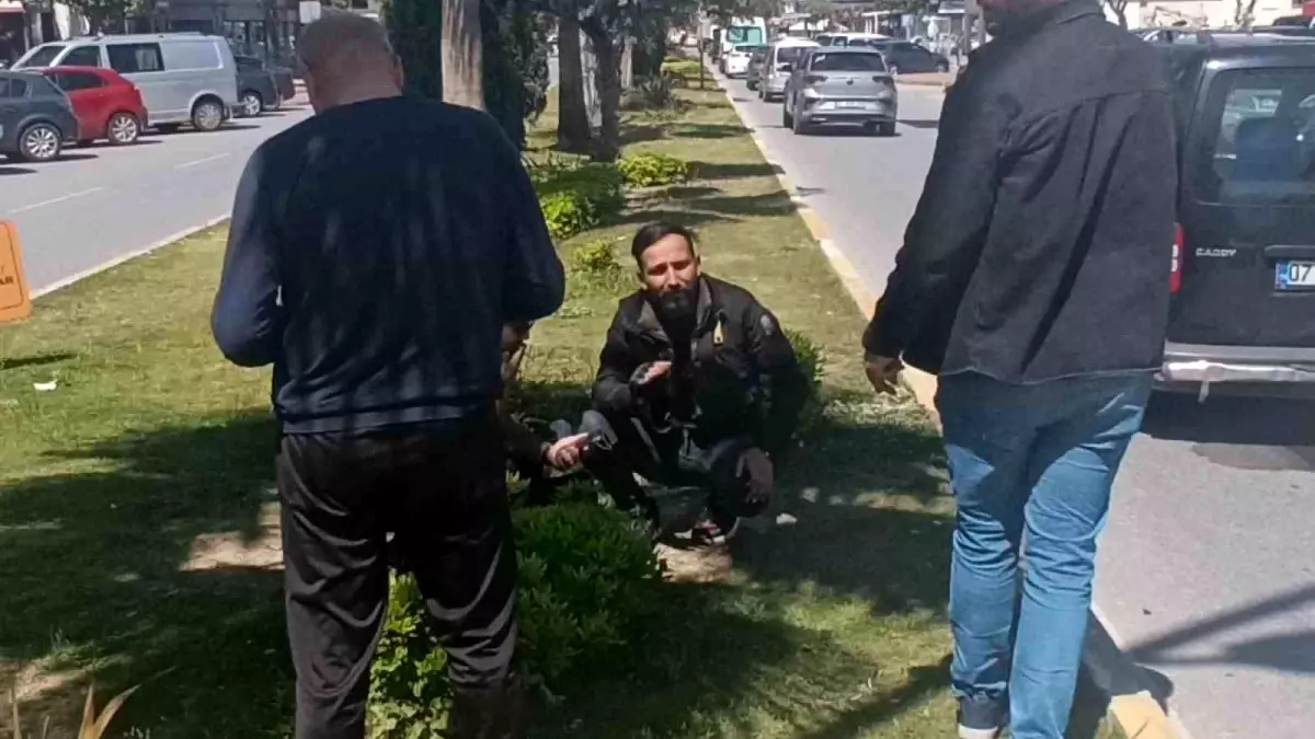 Manavgat'ta Motosiklet Kazası: Bir Yaralı