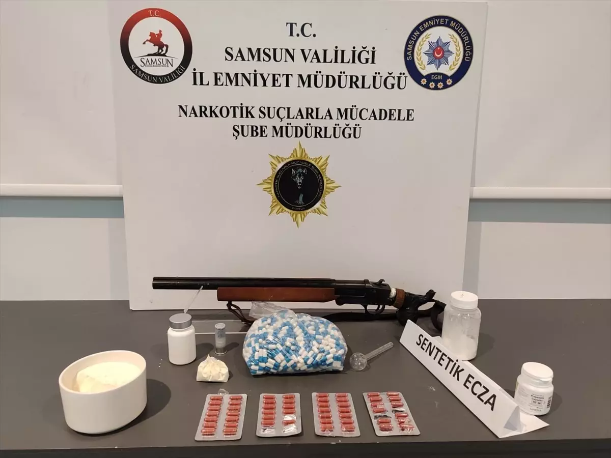 Samsun'da Uyuşturucu Operasyonu