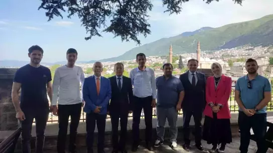 Turist Rehberleri Birliği Başkanı Bursa'da Ziyarette Bulundu