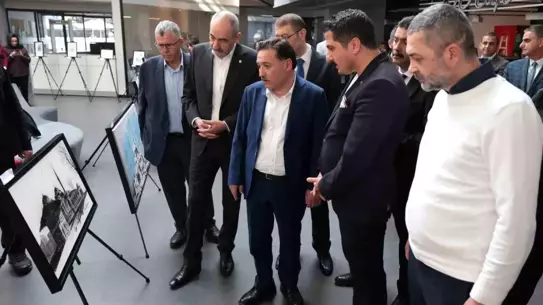 Mimar Sinan Resim Sergisi Kayseri'de Açılışını Yaptı