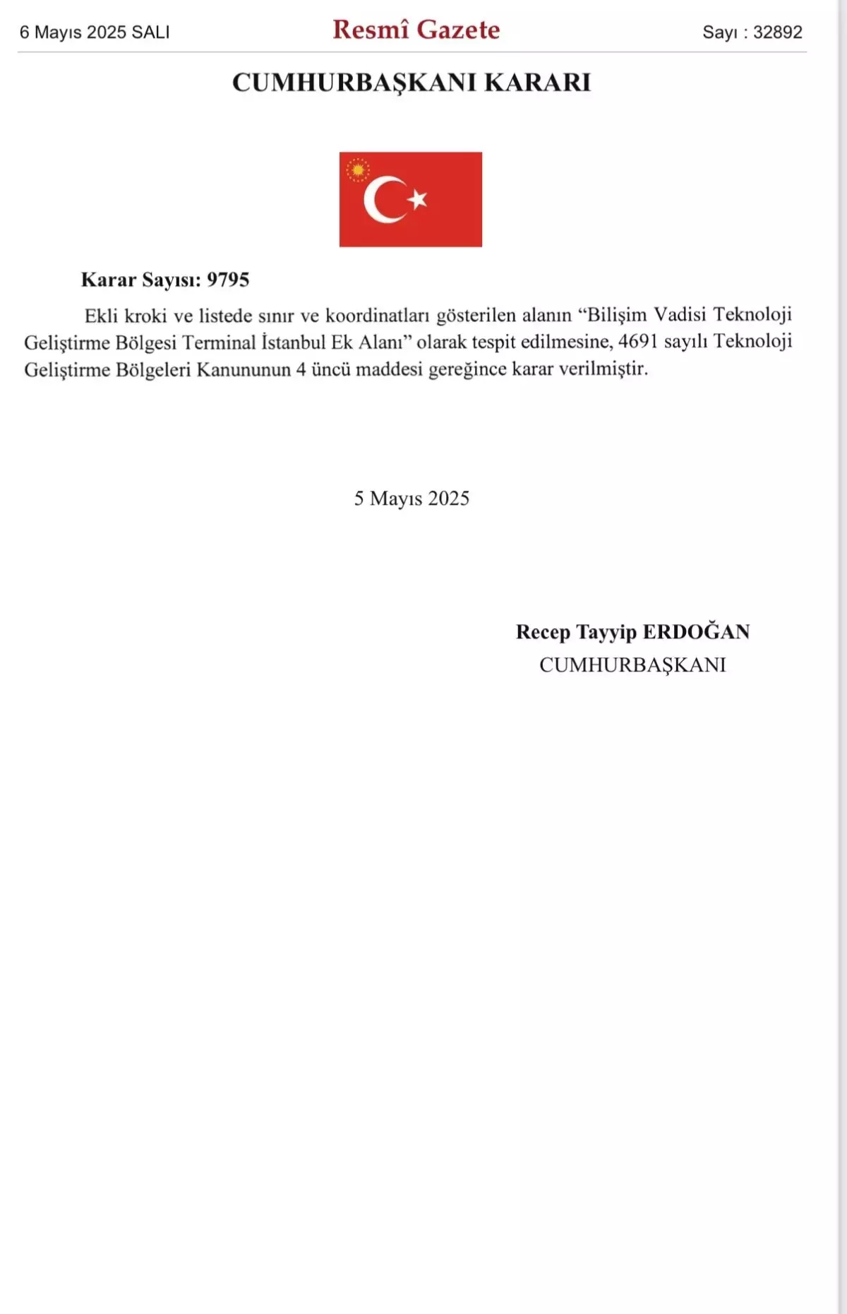 Atatürk Havalimanı terminal binaları 'teknopark' ilan edildi