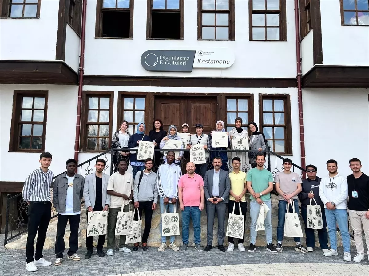 Kastamonu'da Yabancı Öğrencilere Kültürel Tanıtım