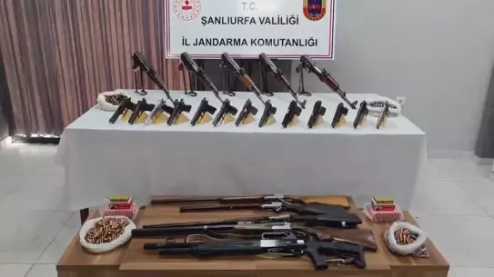 Şanlıurfa'da Silah Kaçakçılığı Operasyonu