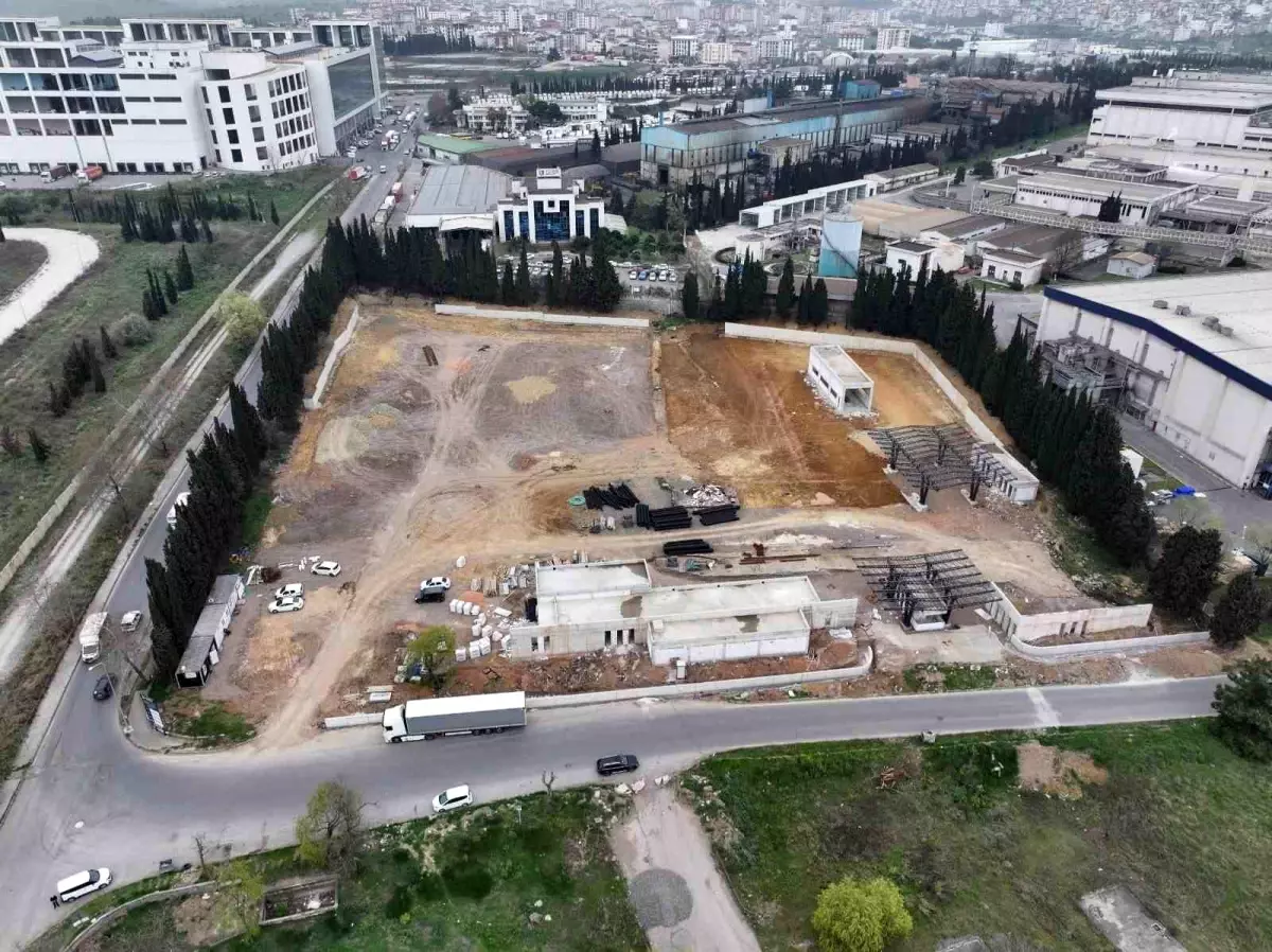 Çayırova'da Yeni Otobüs Garajı ve CNG Tesisi Projesinde İlerleme