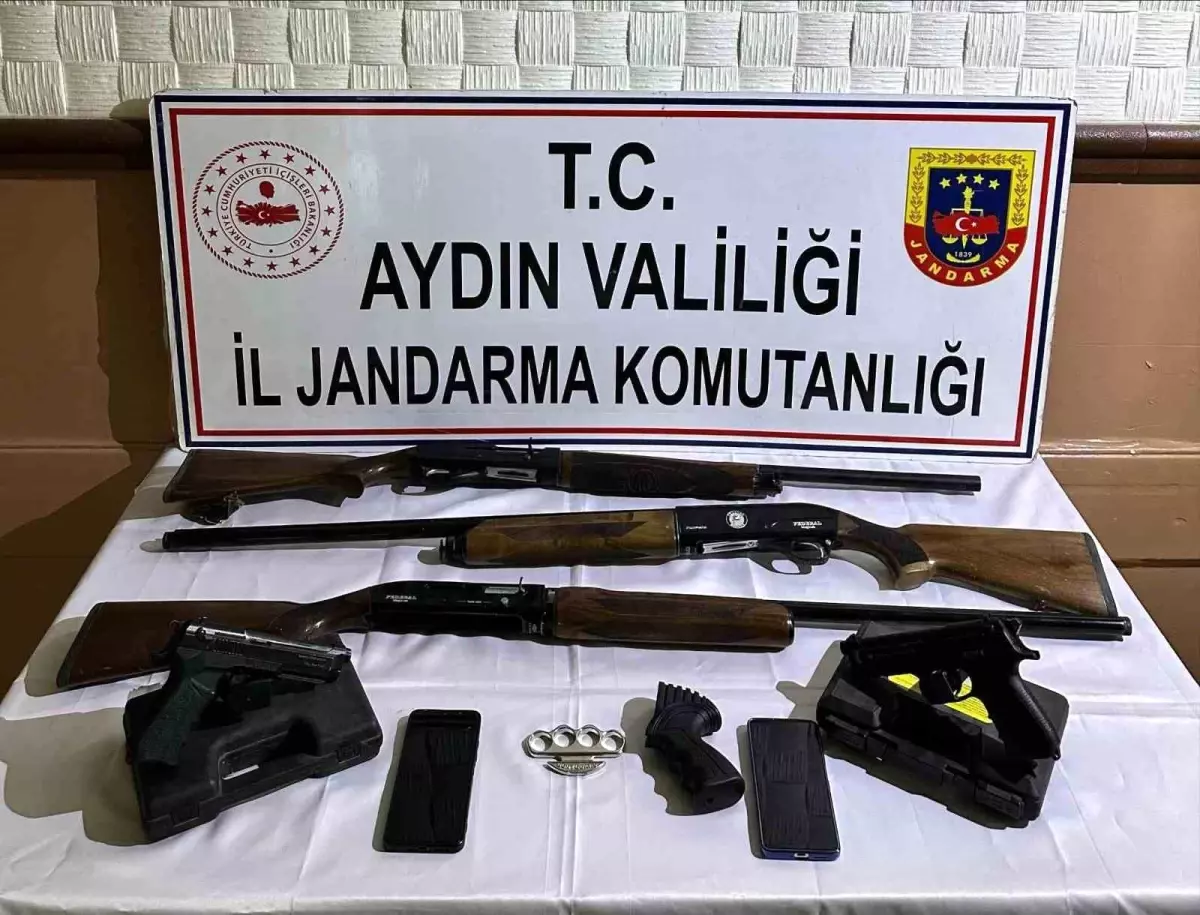 Söke'de Silah Kaçakçılığı Operasyonu