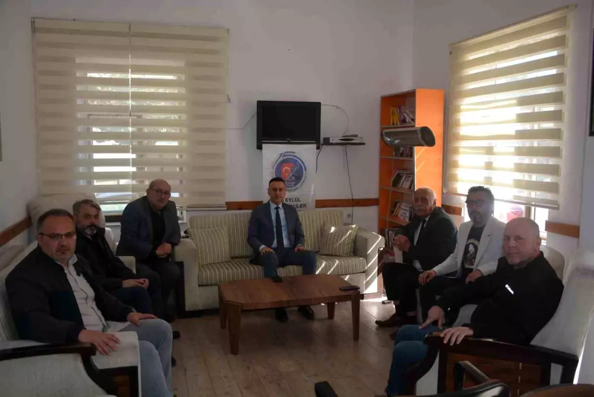 Başsavcı Pektaş Gazetecileri Ziyaret Etti