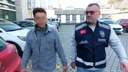 Samsun'da Babasına Sopa ile Saldıran Oğul Tutuklandı