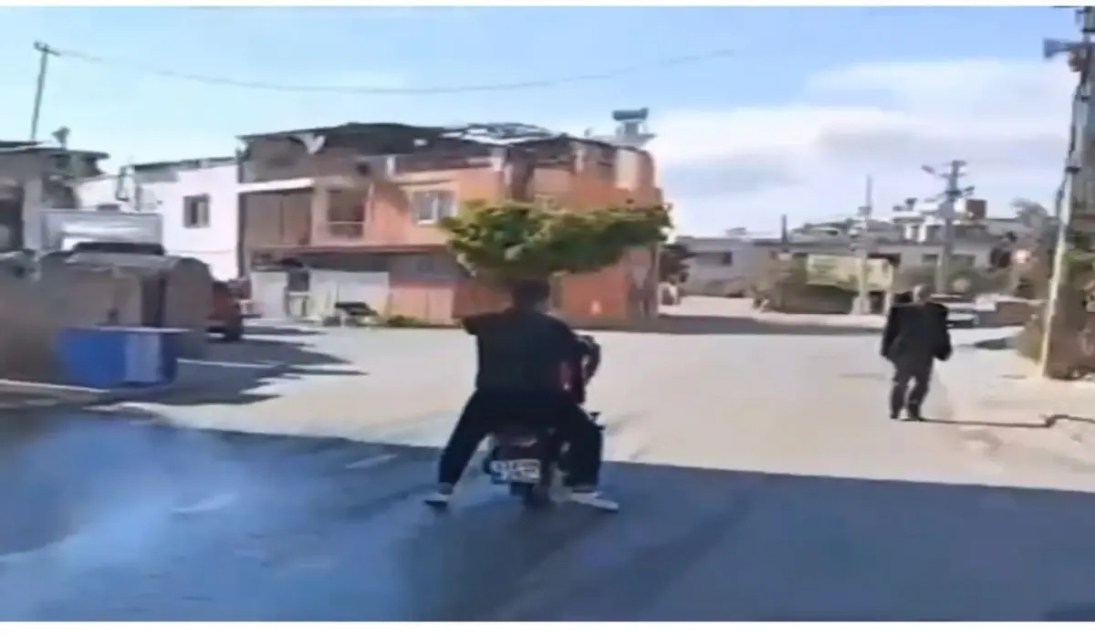 Motosiklet Sürücüsüne Dev Ceza