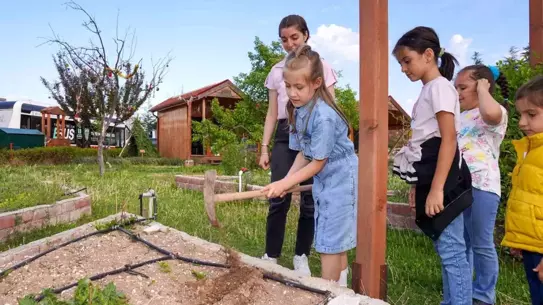 Tepebaşı'nda Yeryüzü Ekoloji Okulu Minik Öğrencileri Ağırlıyor