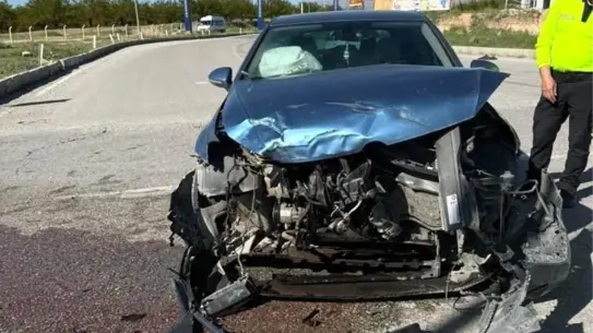 Akçadağ'da Trafik Kazası: 1 Yaralı