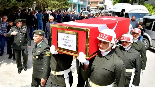 Kıbrıs Gazisi Nurettin Ala Son Yolculuğuna Uğurlandı