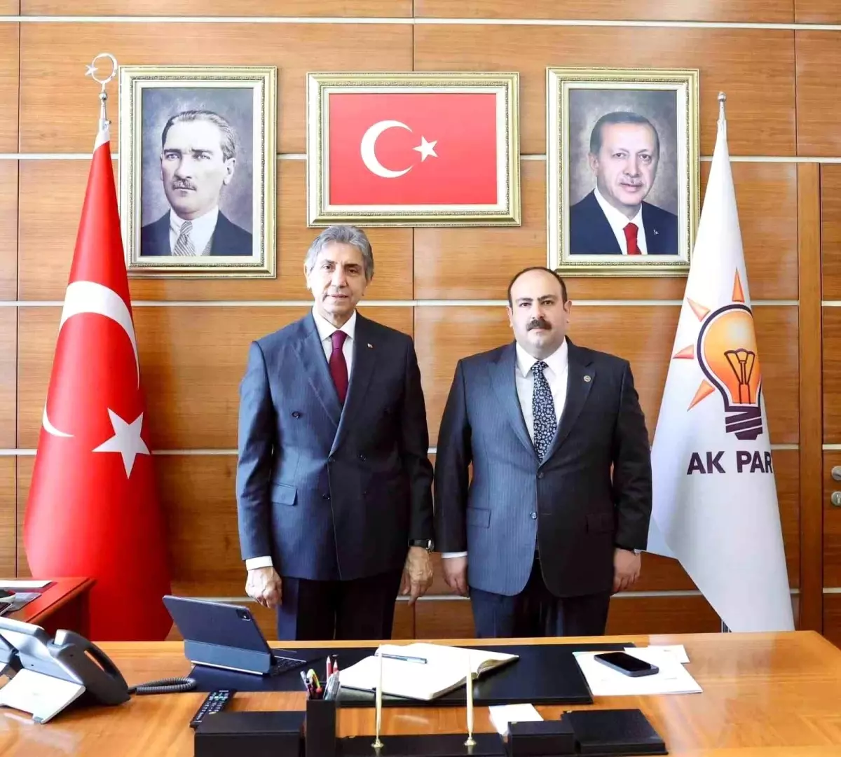 İnönü Belediye Başkanı Hamamcı, Ankara'da AK Parti Yöneticileriyle Görüştü