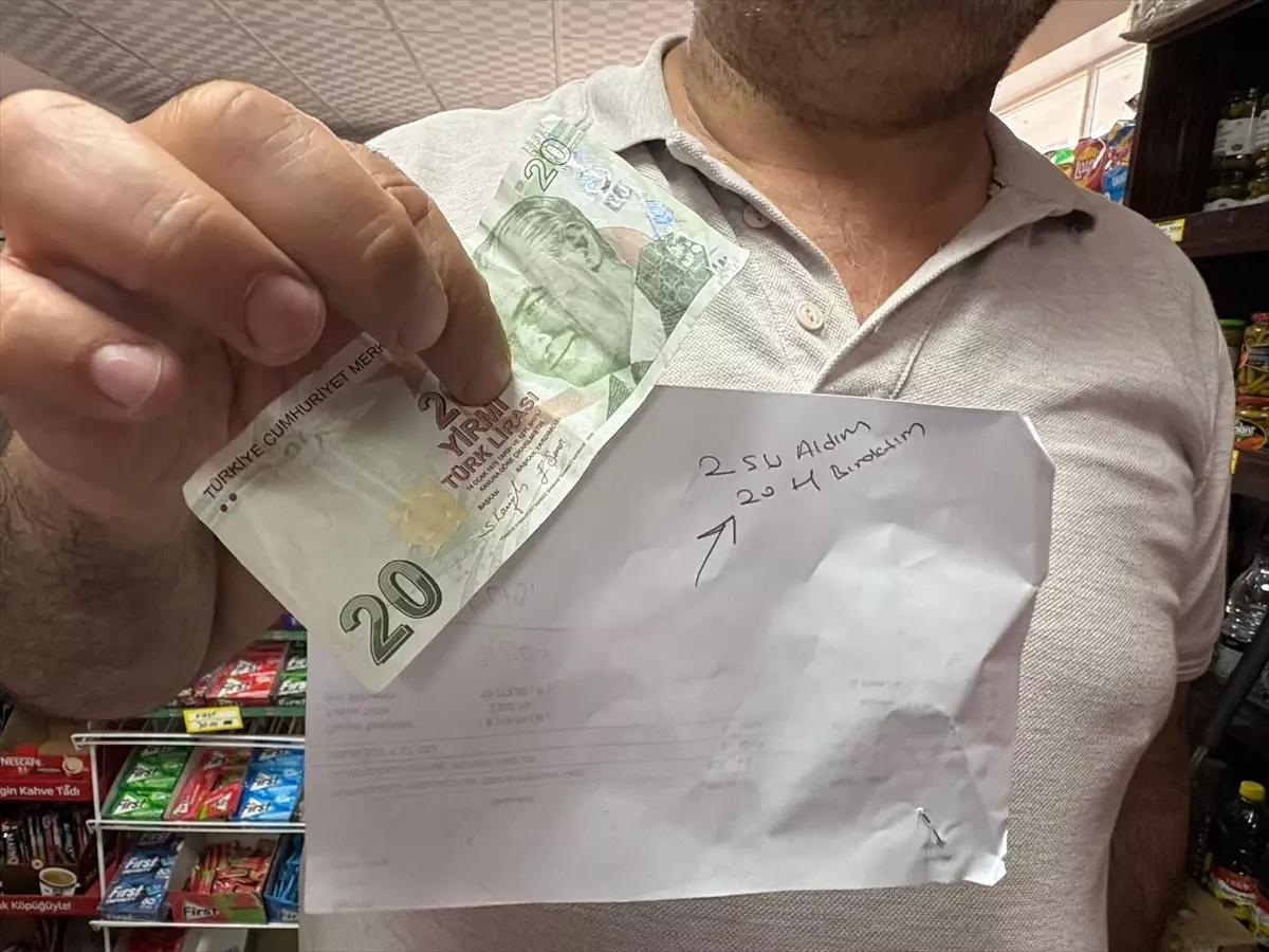 Öğrenciden Örnek Davranış