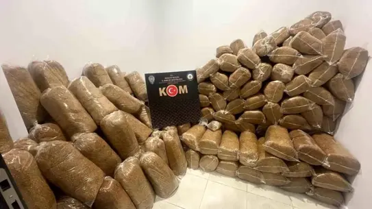 Amasya'da 1,5 Milyon TL'lik Kaçak Tütün Ele Geçirildi