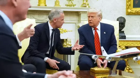 Kanada Başbakanı Mark Carney Trump'ın yüzüne yüzüne söyledi: Kanada satılık değil