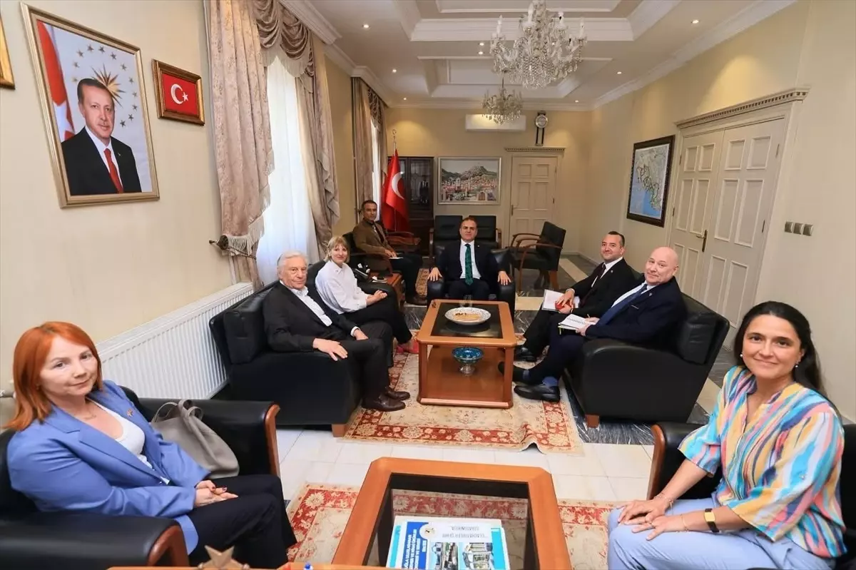 İngiltere Büyükelçisi Muğla'yı Ziyaret Etti
