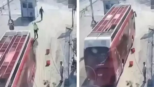 Aracı polisin üzerine süren CHP'nin otobüs şoförü hakkındaki ev hapsi kararı kaldırıldı