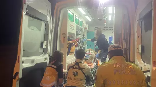 Bolu'da Kazada Sürücü Yaralandı