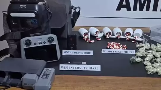 Uyuşturucu Dronu Menemen'de Düşürüldü
