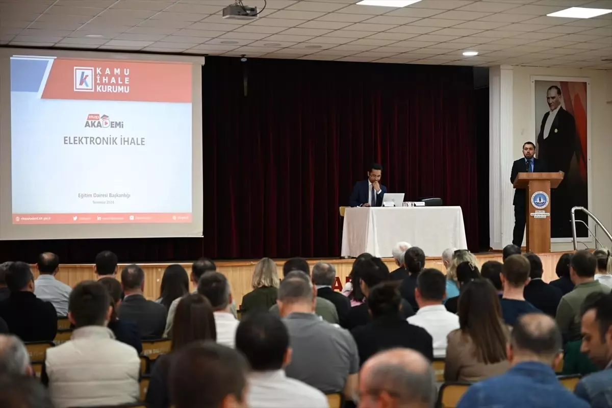 Kırklareli'de Elektronik Kamu Alımları Eğitimi