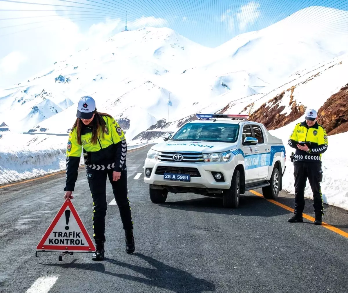 Erzurum'da Trafik Kazaları Artışta