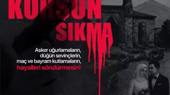 Düğünlerde Silahla Ateş Etmeye Dikkat!