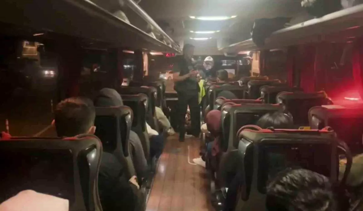 Aksaray'da Sivil Jandarma Denetimi