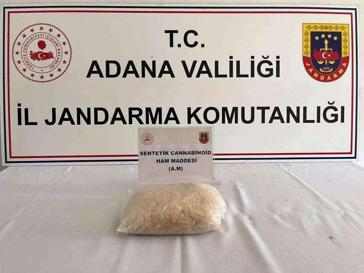 Ceyhan'da 1500 kg Bonzai Ham Maddesi Ele Ge geçirildi